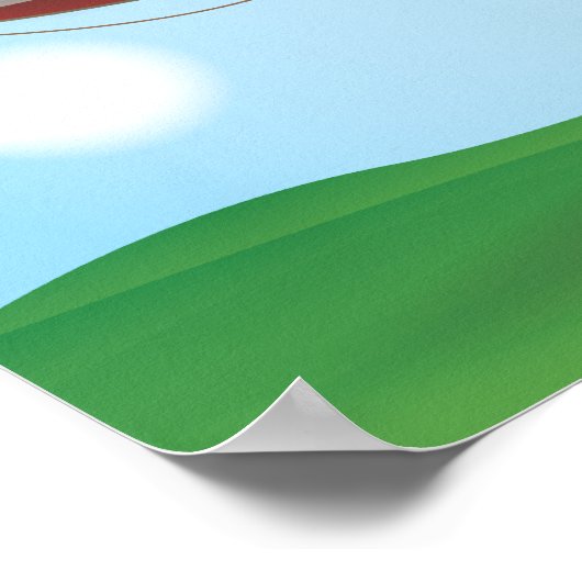 Blimp USA Poster (Ecke)