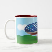 Blimp Zweifarbige Tasse (Links)