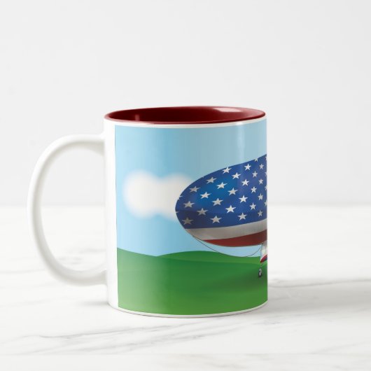 Blimp Zweifarbige Tasse (Links)