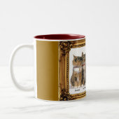 BLIND ALS ACAT, ZWEIFARBIGE TASSE (Links)