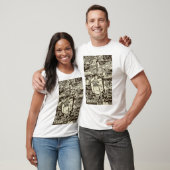 Blind Blake auf Paramount Records Collage T-Shirt (Unisex)