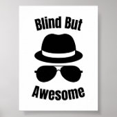 Blind But Awesome Poster (Vorne)