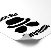 Blind But Awesome Poster (Ecke)