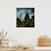 Blind Man's Bluff - Fragonard Rokoko Art Poster (Küche)