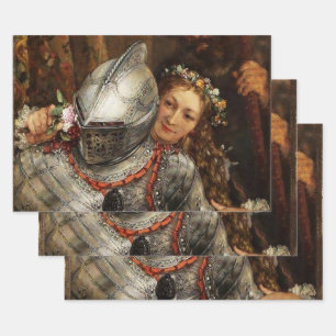 Blind Mans Buff von Adolph Menzel Geschenkpapier Set