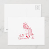 Blind Mäuse-Redaktion Postkarte (Vorne/Hinten)