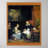 Blind Milton von Delacroix Poster (Vorne)