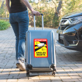 Blind Spot Angles Morts Truck Sticker (Koffer Insitu)