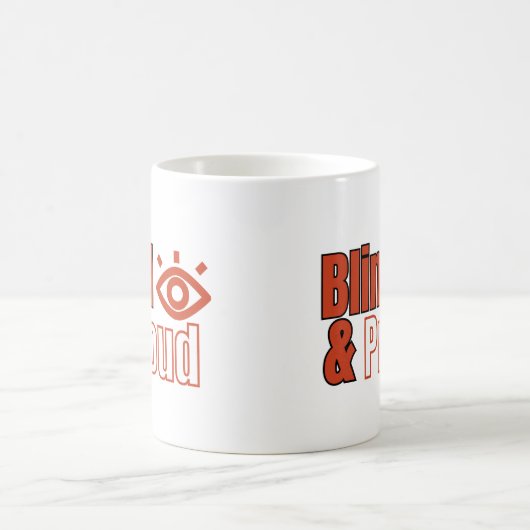 Blind & stolz kaffeetasse (Mittel)