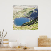 Blind Tarn Dow Crag Lake District Postcard Cushion Poster (Küche)