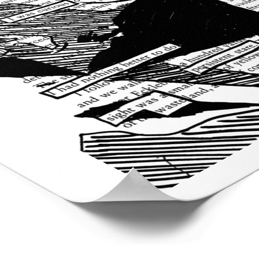 Blind (The Great Gatsby) Poster (Ecke)