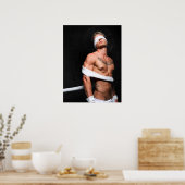 Blind und gebunden poster (Küche)