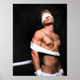 Blind und gebunden poster