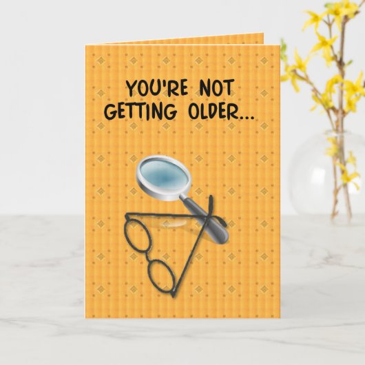 Blind werden karte (Gelbe Blume)