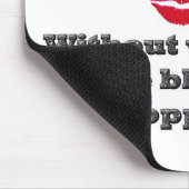 blind zur Gelegenheit Mousepad (Ecke)