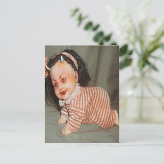 B'Linda Postkarte (Stehend Vorderseite)