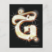 Blindalphabet G Postkarte (Vorderseite)