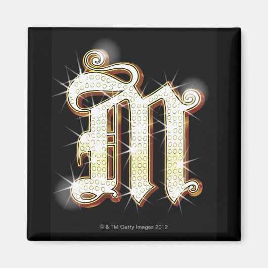 Blindalphabet M Magnet (Vorne)