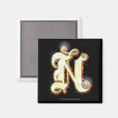 Blindalphabet N Magnet (Vorderseite/Rückseite)