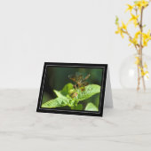 Blindanmerkarte für Dragonfly Karte (Gelbe Blume)