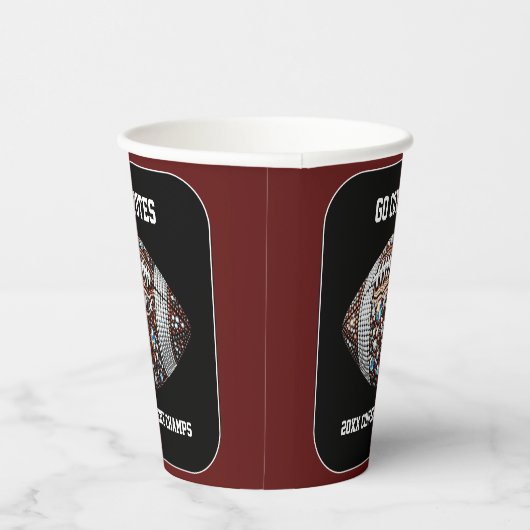 Blindball Party Big Game Bowl Game Pappbecher (Rechts)