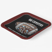 Blindball Party Big Game Bowl Game Pappteller (Gewinkelt)