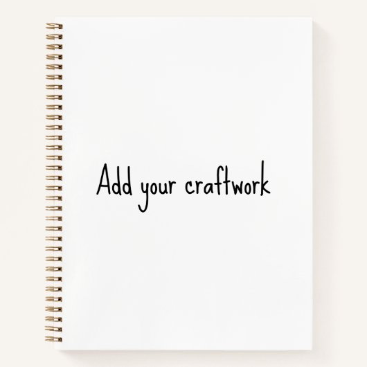 Blindbuch Notizblock (Vorderseite)