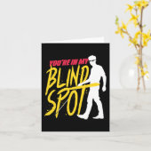 Blinddarm Sehbehinderte Blinde Menschen Blinder St Karte (Gelbe Blume)