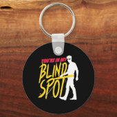 Blinddarm Sehbehinderte Blinde Menschen Blinder St Schlüsselanhänger (Rückseite)