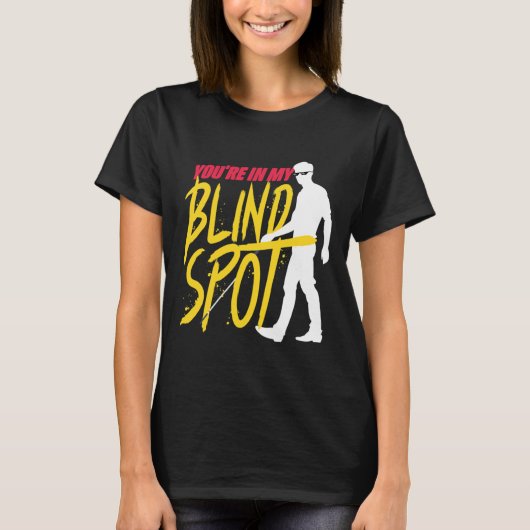 Blinddarm Sehbehinderte Blinde Menschen Blinder St T-Shirt (Vorderseite)