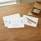 Blinddarmenblätter Save the Date