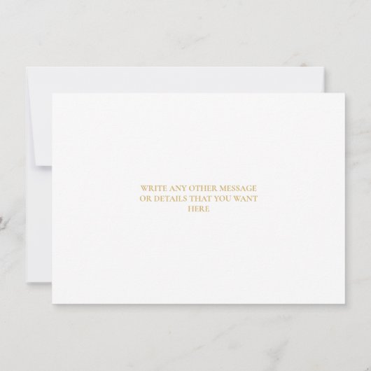 Blinddarmenblätter Save the Date (Rückseite)