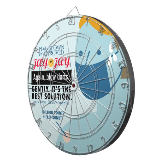 Blinddarts + Dart-Platine Dartscheibe (Vorderseite rechts)