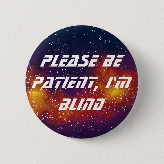 Blinde anpassbare Galaxy-Identität Button (Vorderseite)