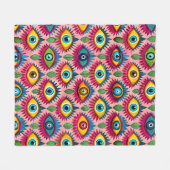 Blinde Augen Fleecedecke (Vorderseite (Horizontal))