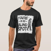 Blinde Blindheit Bewusstsein Sehbehinderte T-Shirt (Vorderseite)
