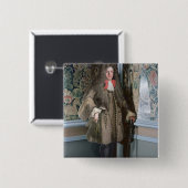 Blinde Brettzahl eines Mannes, c.1690 Button (Vorne & Hinten)