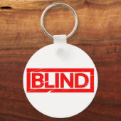Blinde Briefmarke Schlüsselanhänger (Rückseite)