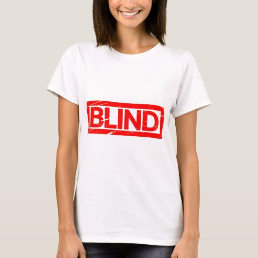 Blinde Briefmarke T-Shirt (Vorderseite)