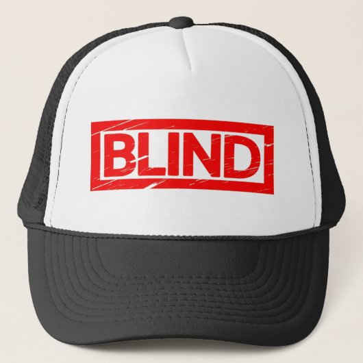 Blinde Briefmarke Truckerkappe (Vorderseite)