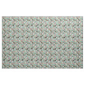 Blinde Corgi Vintage Blütenminze Stoff (Fat Quarter (45,7 x 55,9 cm))