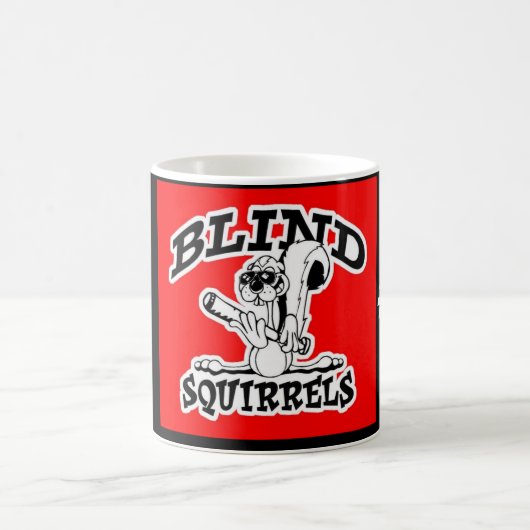 Blinde Eichhörnchen-Kaffee-Tasse (#9) Kaffeetasse (Mittel)