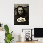Blinde Frau, New York 1917 Poster (Heimbüro)