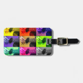 Blinde Gitarrenmarke Gepäckanhänger (Vorderseite horizontal)