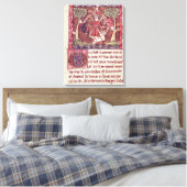 Blinde Göttin mit König Arthur Leinwanddruck (Insitu (Schlafzimmer))