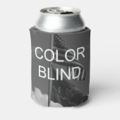 Blinde Graustufen-Flags Dosenkühler (Kanne Rückseite)