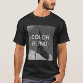 Blinde Graustufen-Flags T-Shirt (Vorderseite)