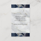 Blinde Justiz | Marmor | Recht Terminkarte (Rückseite)