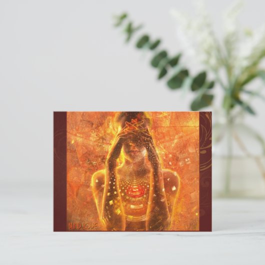 Blinde Liebe Postkarte (Stehend Vorderseite)