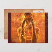 Blinde Liebe Postkarte (Vorne/Hinten)